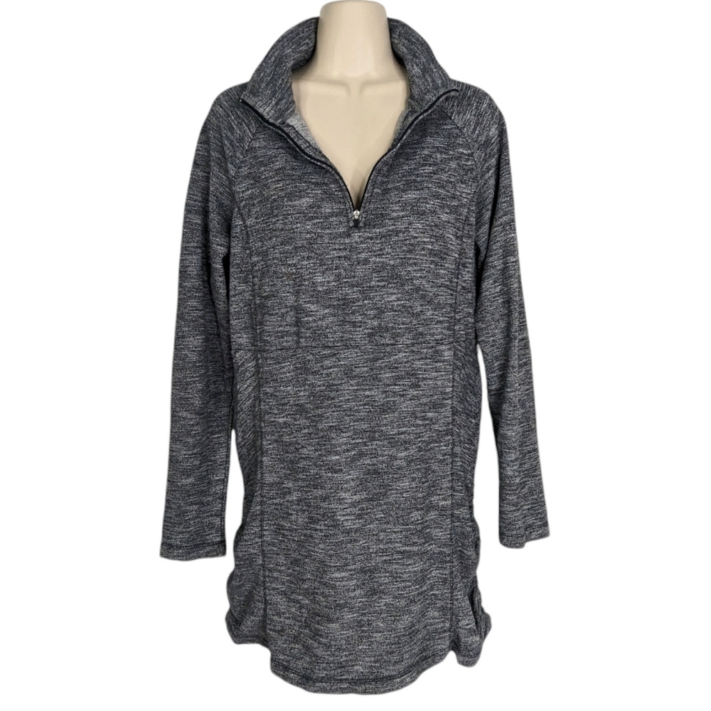 AVENTURA Quarter Zip Pullover Tunic Sweatshirt Sz L